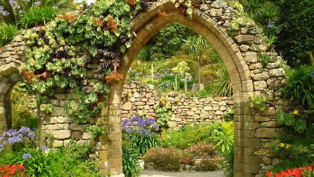 the abbey garden