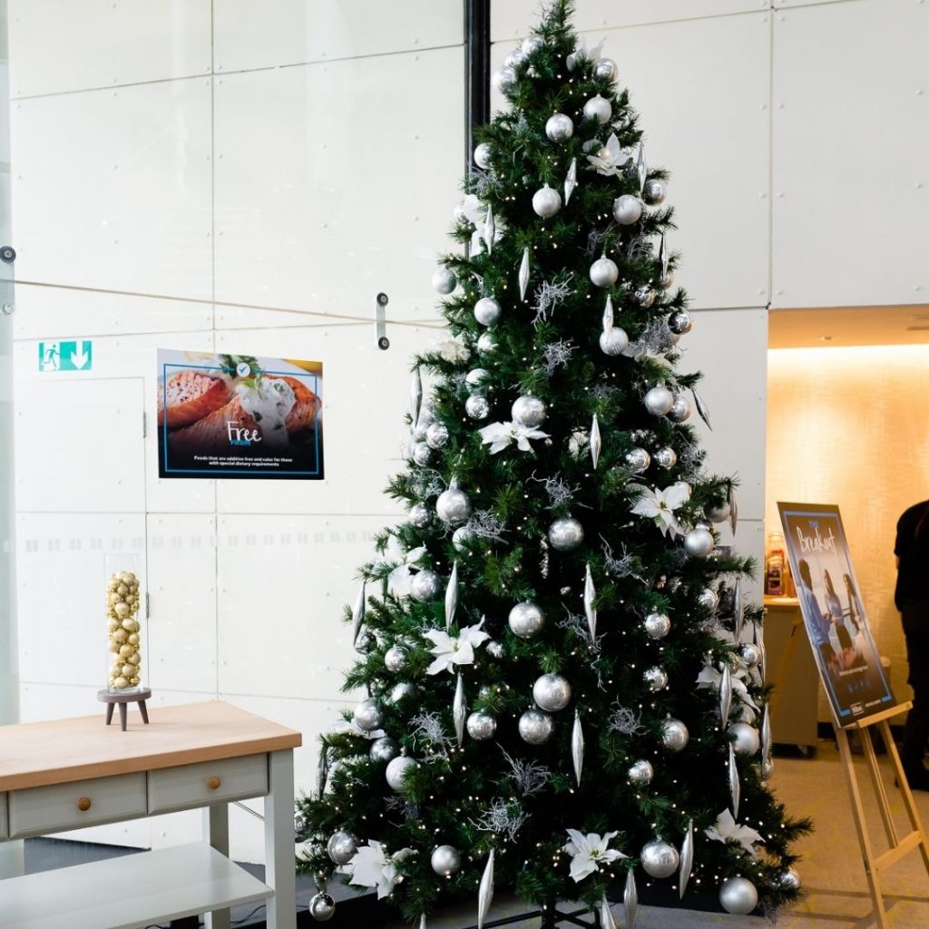 Ambius Silver Christmas Tree