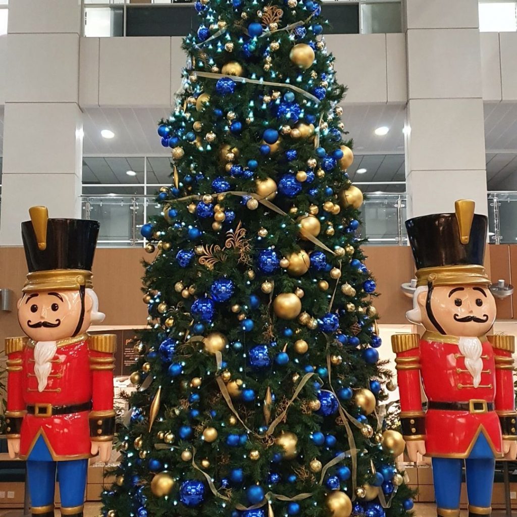 Ambius Gold Christmas Tree